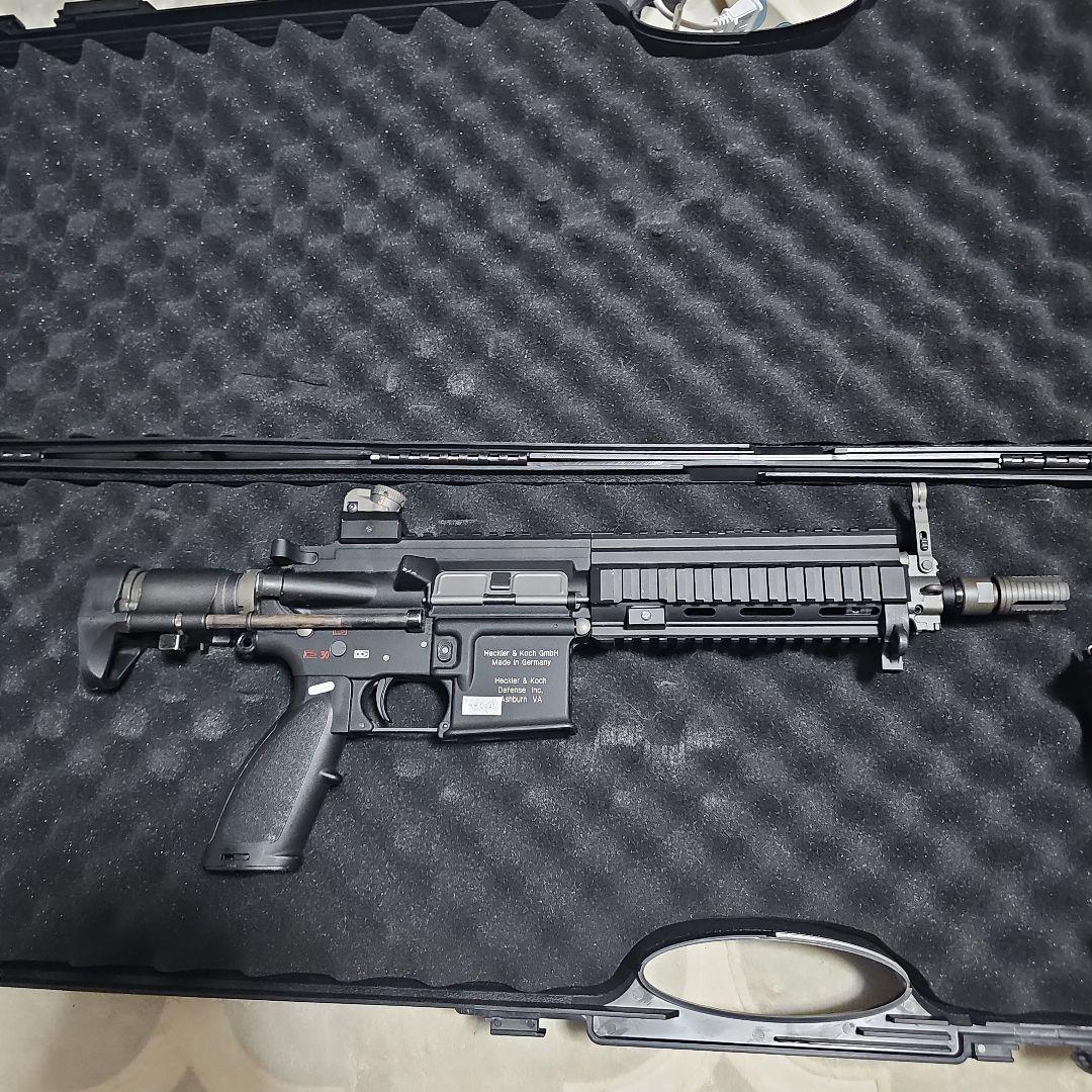 HK 416C ガスガン ブラック ケース付き