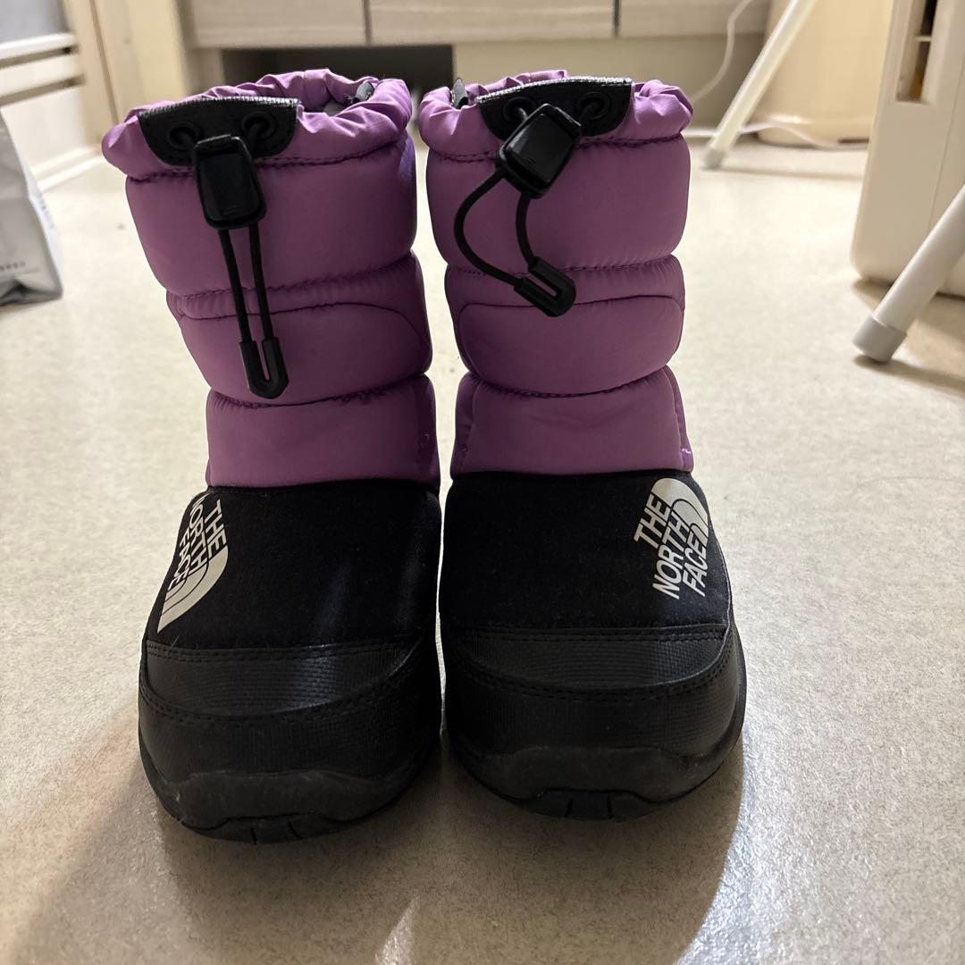 THE NORTH FACE 子ども用ウィンターブーツ 紫　20センチ